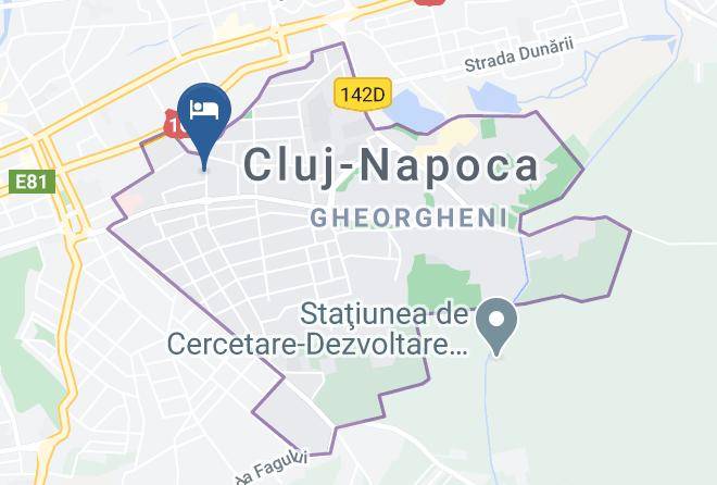 Cluj Napoca - Atrium Hotel Boutique Cluj City Center Maps