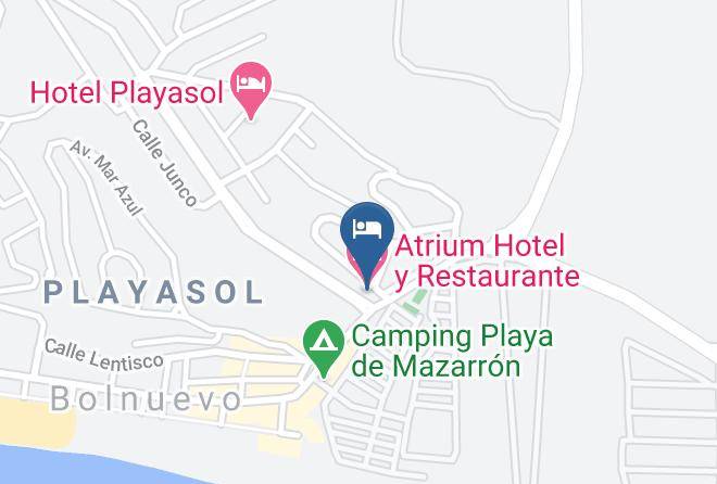 Murcia - Atrium Hotel Y Restaurante Maps