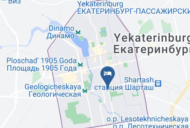 Yekaterinburg - Atrium Palace Hotel Maps