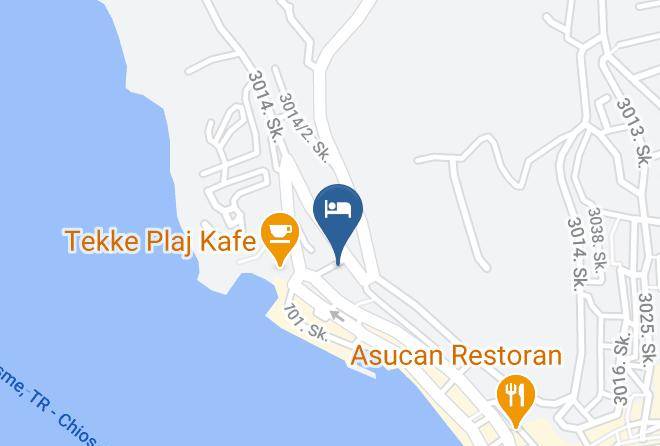 Cesme - Atrium Tas Otel Maps