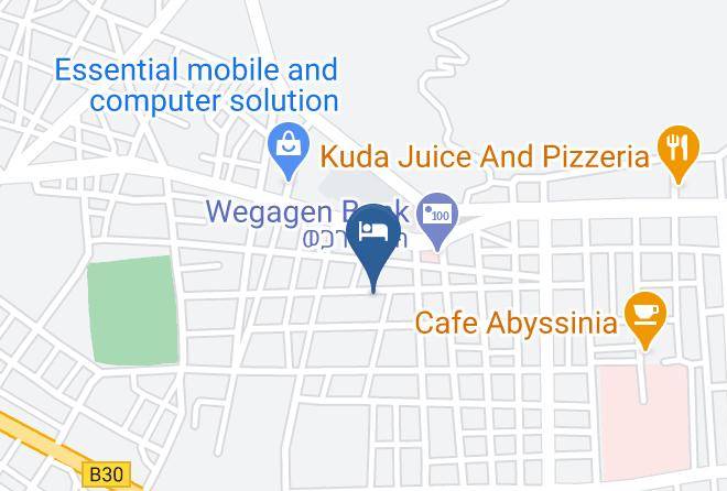 Aksum - Atse Kaleb Hotel Maps