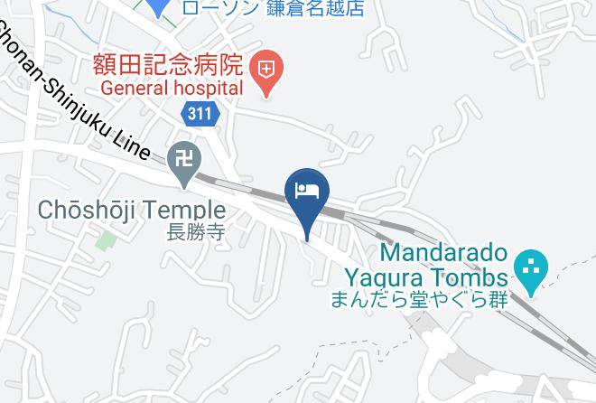 Atta Hotel Kamakura Map