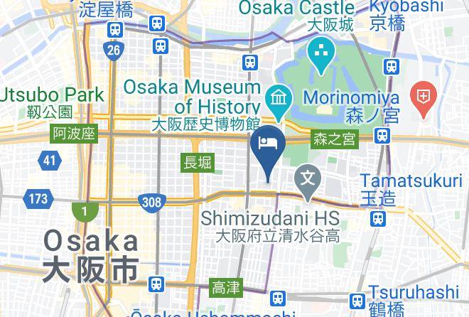 Osaka City Chuo Ward - Atta Taniroku Maps