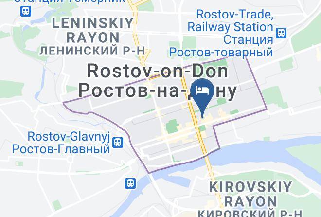Rostov Na Donu - Attache Hotel Maps
