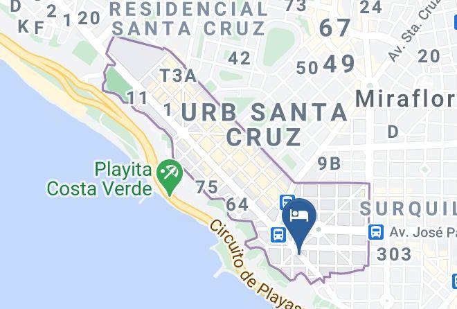 Miraflores - Attalea Hotel Maps
