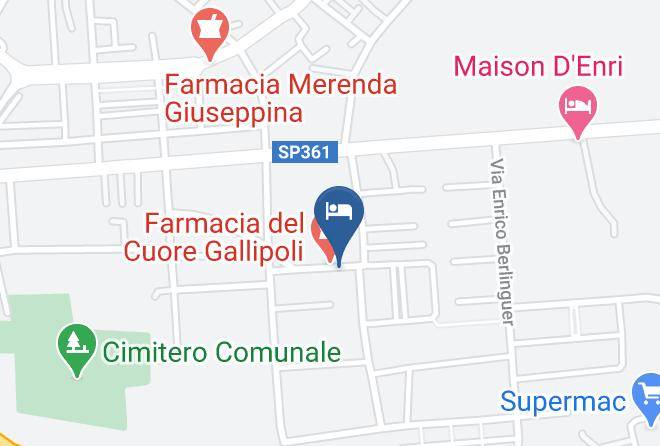 Lecce - Attico Mare Gallipoli Maps