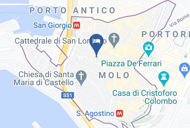 Genoa - Attico Palazzo Giustiniani B&b Maps