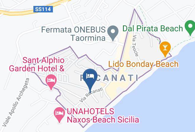 Messina - Attico Recanati Maps