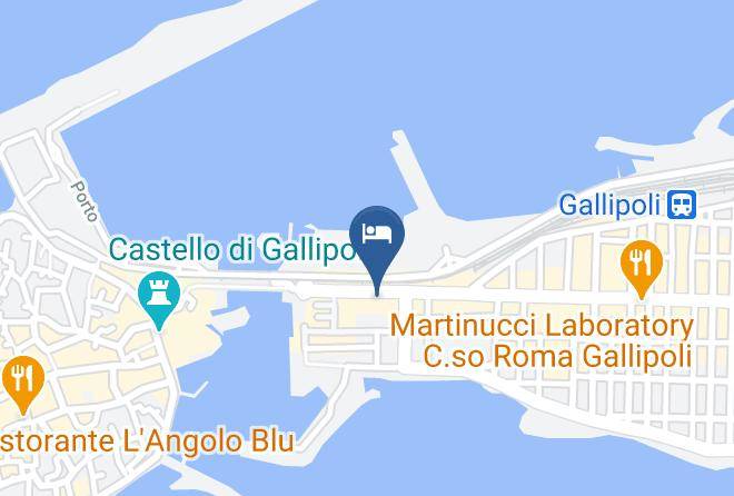 Casa Con Vista Gallipoli Mapa - Apulia - Lecce