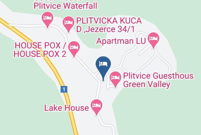 Plitvicka Jezera - Attico Viva Maps