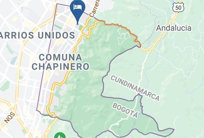 Bogota - Attik Luxury Apts Maps