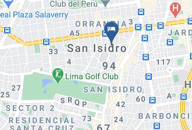 San Isidro - Pullman Lima San Isidro Maps