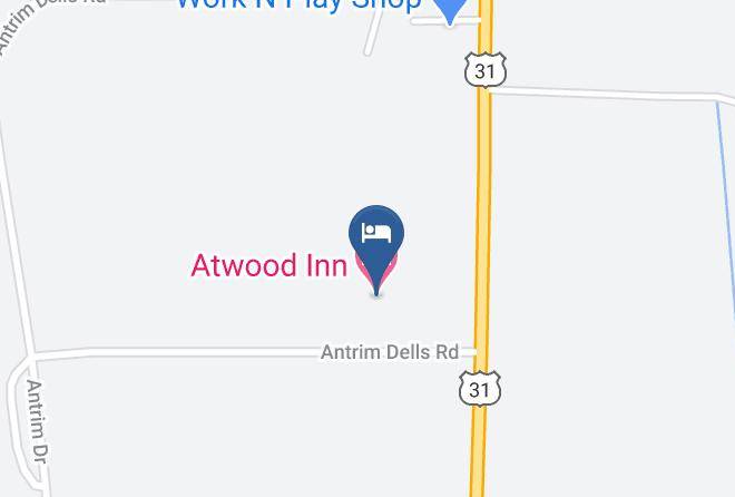 Atwood Inn Motel Map