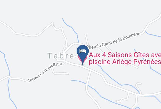 Ariege - Aux 4 Saisons Gites Avec Piscine Ariege Pyrenees Maps
