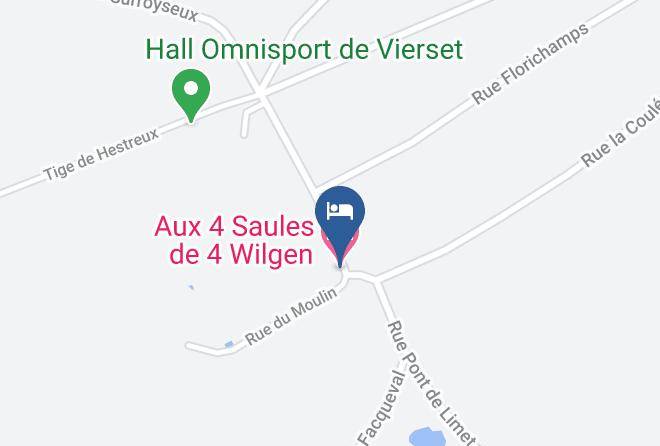 Liege - Aux 4 Saules De 4 Wilgen Maps