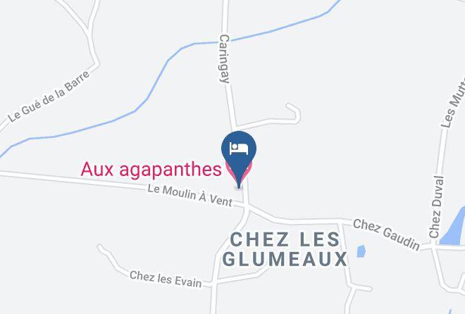 Morbihan - Aux Agapanthes Maps