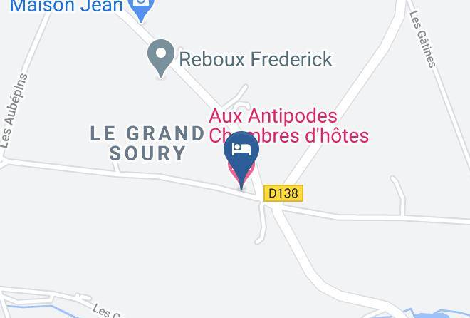 Nievre - Aux Antipodes Chambres D'hotes Maps