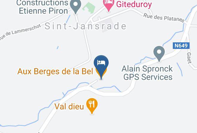 Liege - Aux Berges De La Bel Maps