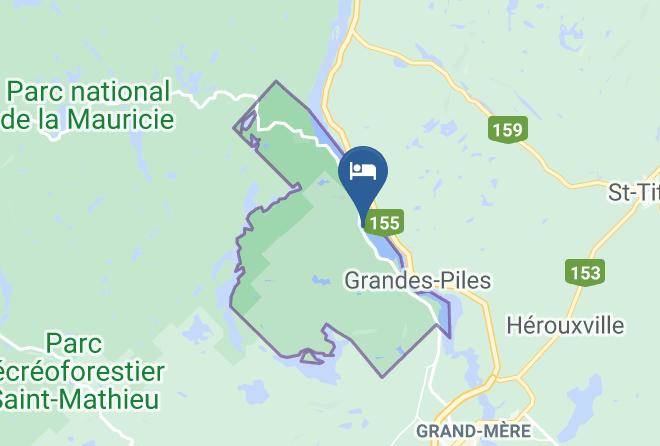 Aux Berges Du St Maurice Map