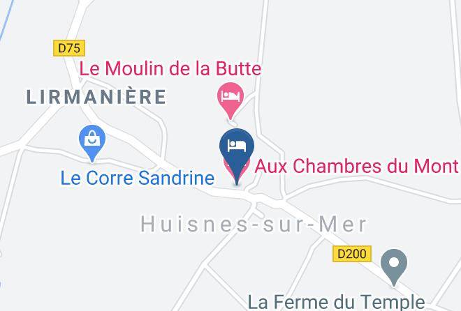 Manche - Aux Chambres Du Mont Maps