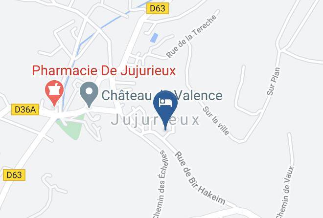 Ain - Aux Chambres Sussuriennes Maps