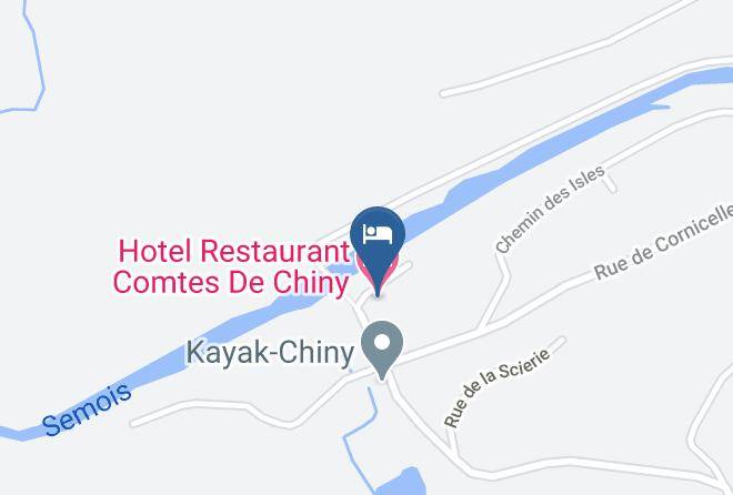 Luxemburg Province - Hotel Restaurant Comtes De Chiny Maps