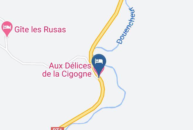 Bourail - Aux Delices De La Cigogne Maps