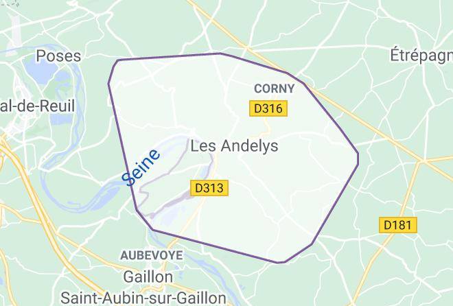 Eure - Aux Fenetres Du Chateau Maps