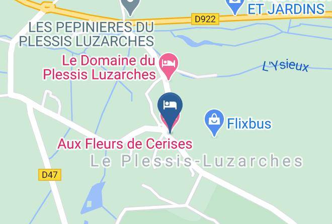 Val D Oise - Aux Fleurs De Cerises Maps