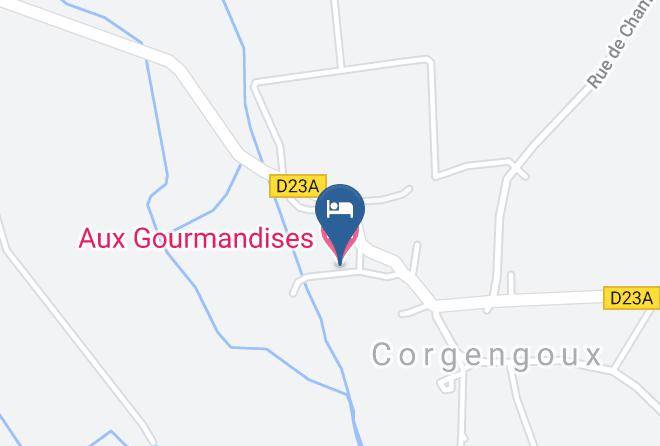 Aux Gourmandises Map