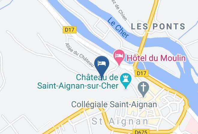 Loir Et Cher - Aux Grilles Du Chateau Maps