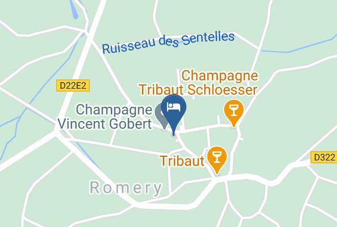 Marne - Aux Hirondelles De Saucisson Maps