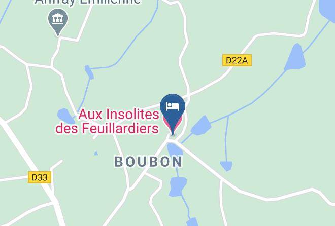 Haute Vienne - Aux Insolites Des Feuillardiers Maps