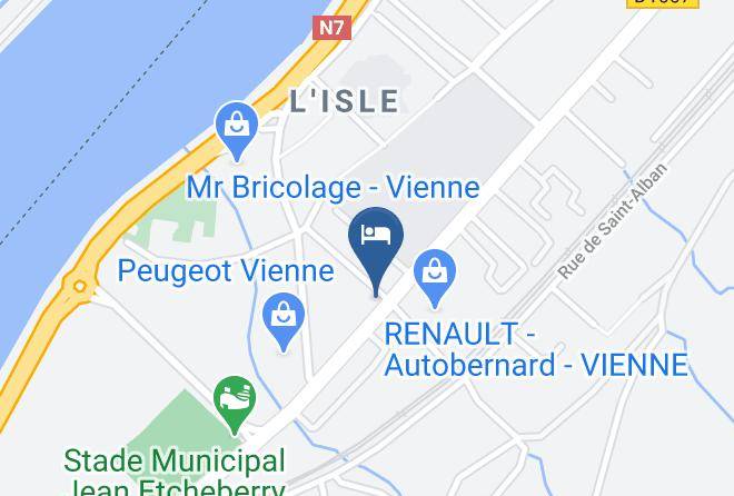 Isere - Aux Jardins De L'isle Maps