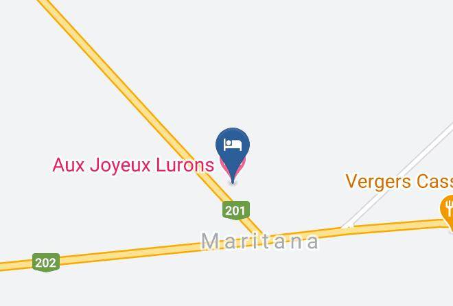 Le Haut Saint Laurent Regional County Municipality - Aux Joyeux Lurons Maps