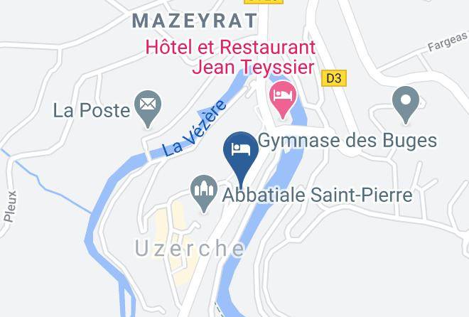 Correze - Aux Lits De La Vezere Maps