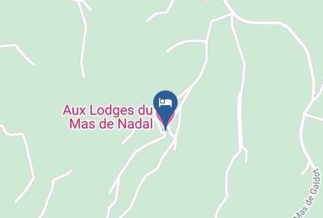 Lot - Aux Lodges Du Mas De Nadal Maps