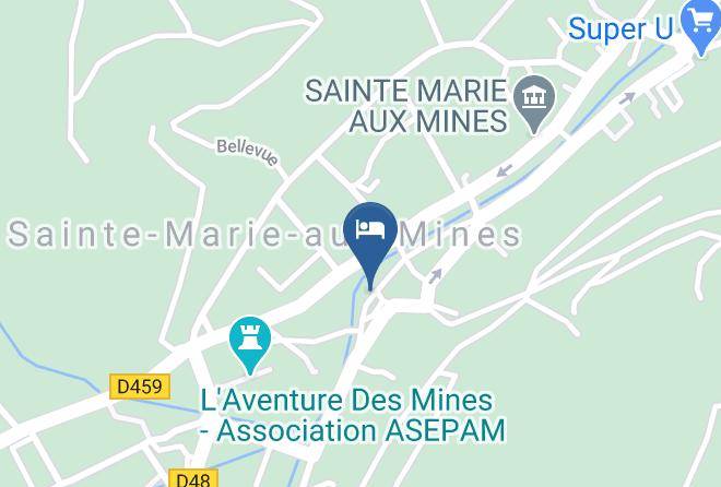 Haut Rhin - Aux Mines D'argent Maps
