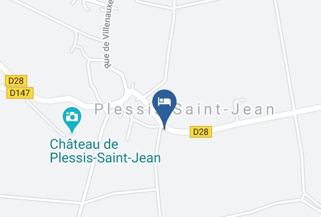 Yonne - Aux Plaisirs De Plessis Maps