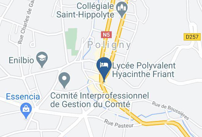Jura - Aux Platanes Maps