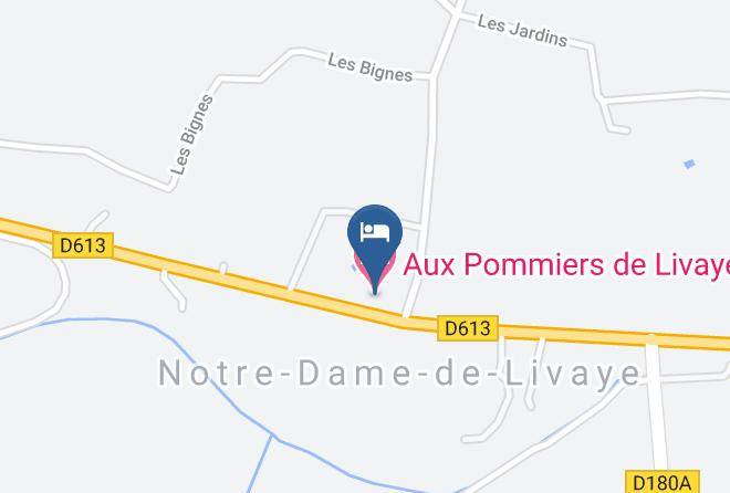 Calvados - Aux Pommiers De Livaye Maps