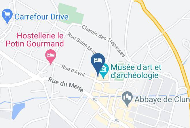 Saone Et Loire - Aux Portes D'honneur Maps