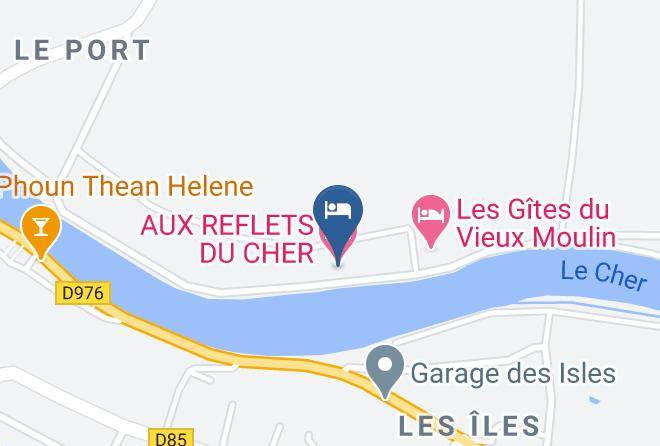 Indre Et Loire - Aux Reflets Du Cher Maps