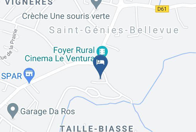 Haute Garonne - Aux Terrasses De Kaya Maps