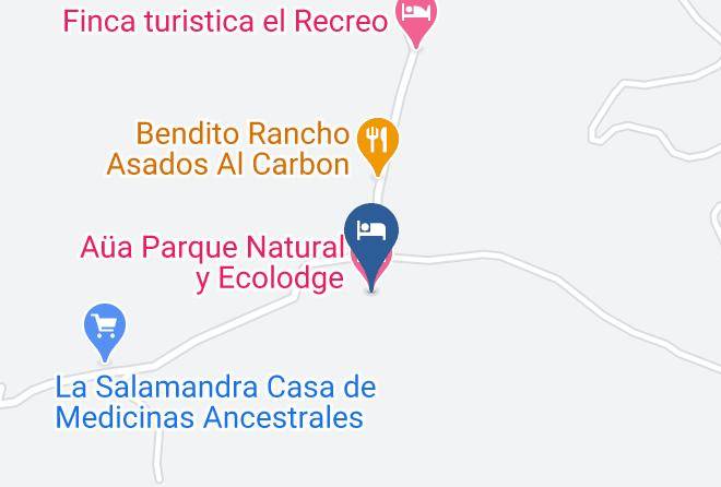 Buga - Aua Parque Natural Y Ecolodge Maps