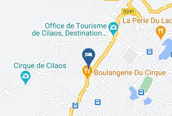 Cilaos - Auberg'in Cilaos Maps