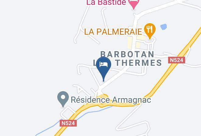 Gers - Aubergade Hotel Maps