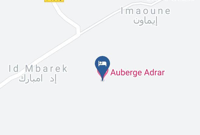 Guelmim Es Semara - Auberge Adrar Maps