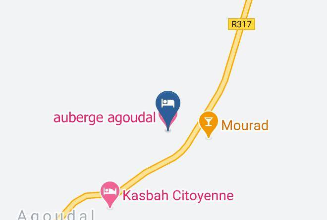 Meknes Tafilalet - Auberge Agoudal Maps