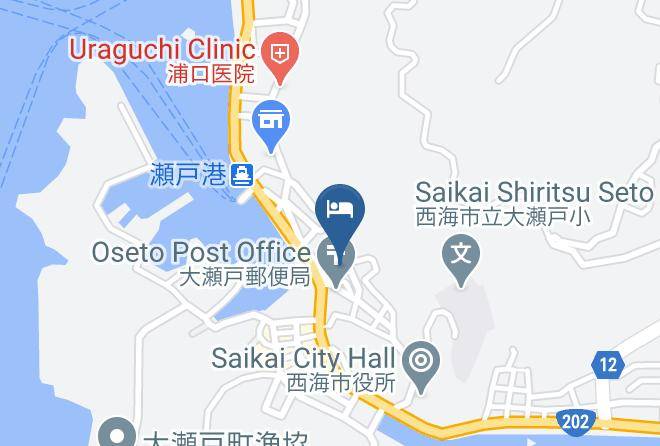 Saikai City - Auberge Akadama Maps